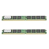 2PCS DDR2 Speicher, 1 GB DDR2 667 MHz 240Pin Speichermodul, entwickelt für PC2 5300 Desktop Computer, voll kompatibles doppelseitiges 16 Partikel Speichermodul