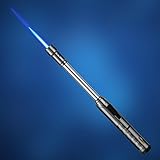 Stabfeuerzeug Gas Nachfüllbar, 360° Flexible Gasfeuerzeug Jetflamme Feuerzeug Lang Stab Sturmfeuerzeug Winddichtes Flexibel Kerzenanzünder für Kamin,Kerzen,Ofen,Küche,Camping (Ohne Gas)