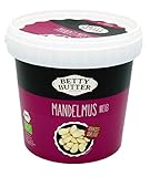 Bio Mandelmus weiß, 1 kg Eimer, Rohkost-Qualität, Premium-Mandelpüree, Mandelbutter, natürliches Nussmus ohne Zusatzstoffe