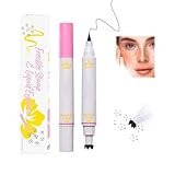 Sommersprossenstift, Faux Freckles Stamp, 2 In 1 Falsche Sommersprosse Stempel Eyeliner, Freckles Stempel, Natürlicher Naturgetreuer Sommersprossen Makeup Stift, Wasserdichter Sopt Stift (02#)