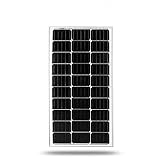 Solarmodule Monokristallin Solarpanel Solarzelle Photovoltaik Solar PV Mono (100W)