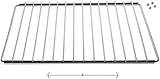 Anakel Home Backofen Gitterrost Ausziehbar 30,5 x 39-60 cm | Grillrost Edelstahl, Backofenrost Verstellbar, Ofen Gitter | Edelstahl
