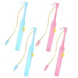 DAJASD LED Laternenstab Elektrisch, 4 Stück 20CM LED Elektronischer Laternenstab Kinder mit LED für Martinstag/St. Martin's Day, Papierlaterne, Kinderpartys, Laternenumzüge Halloween und Weihnachten