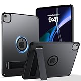 BENTOBEN Schutzhülle für iPad Air 27,9 cm (11 Zoll), M3/M2 2025/2024, mit unsichtbarem Ständer, magnetische Hülle, durchscheinend, matt, stoßfest, Schutzhülle für iPad Air 5. / 4. Generation 27,7 cm