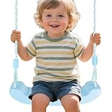 Schaukel Sitz, 42x17x4cm Garten Kinderschaukel, Schaukelbrett, Brettschaukel Für Kinder, Verstellbares Schaukel Brett Zum Schaukeln Outdoor Indoor Höhenverstellbar rutschfest Kunststoff