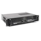 Vonyx Sky-2000MKII PA-Verstärker 2000W (2/1 Kanal, Klinke/PA/Schraubklemme-Out) brückbar