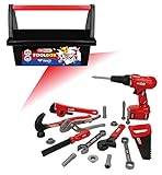 KS Tools for Kids 100073 Werkzeug-Box für Kinder | 19-tlg.