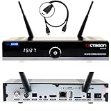 Octagon SF8008 UHD 4K Combo Receiver, Sat- Kabel- & DVB-T2 Receiver, E2 Linux & Define OS, DVB-S2X & T2C, mit PVR Aufnahmefunktion, Gigabit LAN, Kartenleser, Sat to IP, Multistream, H.265, WiFi