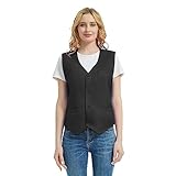 TopTie Anzug Westen Unisex Button Kellner Uniform