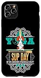 SUP paddleboarding Stand Up Paddle Hunde Yoga supboard Hülle für iPhone 11 Pro Max