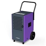 Noaton Luftentfeuchter, DF 4150, Bautrockner mit Ablaufschlauch, Leistung 50L/24H, Industrie Trocknungsgerät mit Timer 24H, Automatische Entfeuchtung, Luftstrom 450 m3/h, Räume und Keller bis 200m²