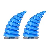 Motorradhelmhorn, 2pcs Langlebige Helm Teufelshorn für Fahrrad