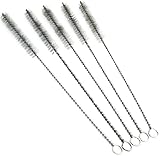 2. 9 cm Rohrreinigungsbürste Stahl Messingdrahtsatz for Flasche und Schweißen Schlacke Rostentfernung Werkzeug Industrielles Schleifwerkzeug(Steel wire)