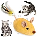Axinyijia Magic Maus Katze Interaktives Spielzeug Maus für Katzen Spielmäuse Katzenspielzeug