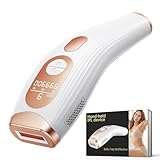 IPL Geräte Haarentfernung mit 3-In-1-Funktion, 9 Energiestufen Haarentfernungsgerät, 999,900 Lichtimpulse, 600 NM Effizientes IPL Laser Haarentfernungsgerät für Frauen, Männlich, Gesicht, Ganzkörper