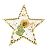 Zum Mischen von Nagellack | für Nagellack aus Harz mit elegantem Goldrand für Kosmetikerinnen - Tablett für praktische Gel-Station, Arbeitsstation, Zuhause, Mädchen, Studio, Schönheit