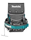 Makita E-15241 Elektriker Werkzeugtasche, für die Befestigung am Gürtel, bietet viel Platz für Handwerkzeug und Zubehör, Polyester, 250 x 125 x 310 mm (LxBxH)