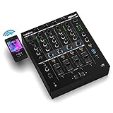Reloop RMX-44 BT 4-Kanal-Bluetooth-DJ-Clubmixer, 9 Eingänge, 4 Ausgänge, Smart Connectivity Bluetooth Input mit Cue-Funktion