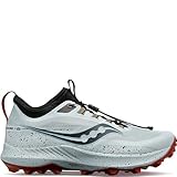 Saucony Peregrine 13 Damen Traillaufschuhe, Trailrunning-Schuh, Vapor / Black, 44 EU