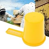 Bienen -Futtermittelwerkzeug für Honigeingang, Premium -Plastikbienen Feederflasche für Bienenlarven Wasserbedürfnisse, Einfach zu Bedienen, ohne Bienenstock zu öffnen, Geeignet Imker Geeignet