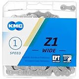 KMC Z1 Wide EPT E-Bike 1-Fach Kette 1/2' x1/8', 128 Glieder, Silber
