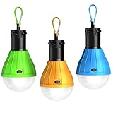 Camping Zubehör, Winzwon Campinglampe, Zeltlampe, Notfallleuchte LED Camping Laterne Batteriebetrieben, Geschenke für Kinder, Glühbirne Notlicht für Camping Angeln Stromausfall Notfall Hurricane