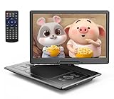 Yoton16,9' Tragbarer DVD-Player mit 14,1' HD-Drehbildschirm, ideal fürs Auto, 6 Stunden Akkulaufzeit, intelligente Speicherwiedergabe, USB/SD-Karten-Unterstützung [Kein Blu-ray-Support]
