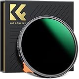 K&F Concept Variabler ND Filter 67mm ND3-ND1000 Graufilter (1.5-10 Blendenstufen) （Nano Xcel）