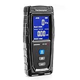 ERICKHILL RT100 EMF-Messgerät Strahlungsdetektor für elektromagnetische Felder, LCD-EMF-Detektor, TYPE-C Ladeanschluss, geeignet für die EMF-Inspektion von Haushaltsgeräten, im Freien und in Büros
