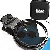CPL-Filter, 52 mm, CPL-Filter für iPhone16, 15, 14, 13, 12, 11, Samsung BLU, Motorola, Xiaomi und andere Smartphones