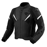 REV'IT! Herren Automate Adventure Sport Motorradjacke (Schwarz - 56)