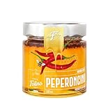 Casafolino Miedelizia mit Chili 250g – Italienischer Akazienhonig mit scharfen Chiliflocken – Natürlich, Handgemacht, Ohne Konservierungsstoffe – Ideal zu Käse, Fleisch, Pizza und Gourmet-Vorspeisen