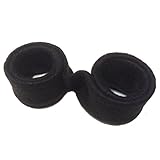 JUSTFOX - Frisurenhilfe Knotenrolle für Dutt in Schwarz