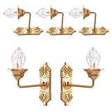 CHILDWEET Miniatur Wandleuchten 5 Stück Kompakte Lampen für Sandtisch Baumaterialien und Puppenhaus Dekorationen mit Warmweißem LED Licht