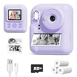 Geschenke für Mädchen, YORKOO Sofortbildkamera für Kinder, 1080P Digitalkamera 48MP Fotokamera, Geburtstag Weihnachten Geschenke für Mädchen und Jungen 4 5 6 7 8 10 12 Jahre