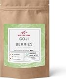 Herbs From Poland – Getrocknete Goji-Beeren Naturbelassenes Ganzes Kraut Ohne Künstliche Zusätze Ideal für Aufgüsse und Gewürze (1000g, Goji-Beeren)