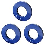 Sizoriruk 3 x fraktionierte Gewichte, Bruchgewichte, Hantelscheiben, Krafttrainingsplatten, präzises Scheibenzubehör, blau, 0,5 kg