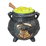 Grupo Erik Keksdose Keramik Harry Potter Tropfende Kessel - Keksglas mit Deckel Groß 17 x 20 x 17 cm Vorratsbehälter mit Deckel Offizieller Harry Potter Fanartikel, Schwarz