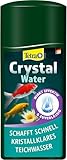 Tetra Pond CrystalWater - Wasserklärer gegen Trübungen für kristallklares Wasser im Gartenteich, 500 ml Flasche