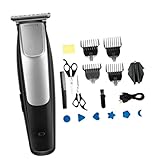 VALICLUD 1 Satz Wiederaufladbarer Professioneller Clipper Trimmer für Herren Aufsätzen Langlebiger für Friseursalon oder Zuhause