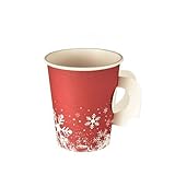 PAPSTAR 85494-200 St. Papp-Trinkbecher Winter Time, 0,2 l