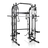 HAMMER Kraftstation Autark Smith Machine Multi, Multipresse, inkl. Landmine, Langhantelablagen