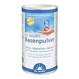 Dr. Jacob's Basenpulver I 300 g Dose Original Citrat-Basen-Pulver I Nahrungsergänzung mit besonders viel Kalium wie in Gemüse und Obst