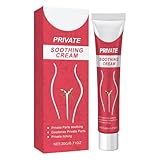 Intimpflegecreme, pH-neutral und reizarm, 20 g, beruhigende Creme für die Intimpflege, Feuchtigkeitscreme für die, Gel zur täglichen Linderung von Trockenheit und Juckreiz im Intimbereich, für