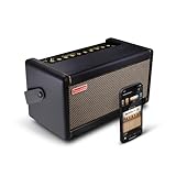 Positive Grid Spark 40-Watt Combo Übungsgitarrenverstärker für E-Bass und Akustikgitarre mit Spark Mobile App (Schwarz)