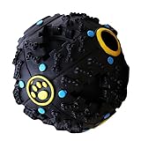 Giggle Ball für Hunde - Interaktiver Apportierball für Hunde mit Sound | Kauspielzeug für kleine, mittelgroße und große Hunde, Leckerli-Spender-Spielzeug, anregendes Hundespielzeug