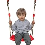 Swing im Freien, Kinderschwung für Außenseite,Einstellbarer Seilschwungstuhl - Seilsitz baumeln, Outdoor -Unterhaltungsmöglichkeiten für und Mädchen