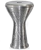 Orientalische Profi Bauchtanz Darbuka Trommel Percussion Aluguss handgehämmert