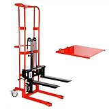 Manueller Gabelstapler, 400 kg, Hochlastwagen für Ladungsheben und Materialhandhabung