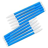 Wasserlöslicher Textilmarker, wasserlöslicher Stift, 10 Stoffmarker mit glatter Schrift zum Nähen, leicht zu färbende Faserstift-Spitzen für Quilting, Quilting-Zubehör